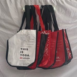 SIX LULULEMON BAGS ❤️